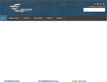 Tablet Screenshot of estructurascalonge.com